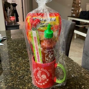 Siracha gift bag 🌶
